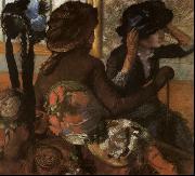 Edgar Degas At the Milliner's oil painting picture wholesale